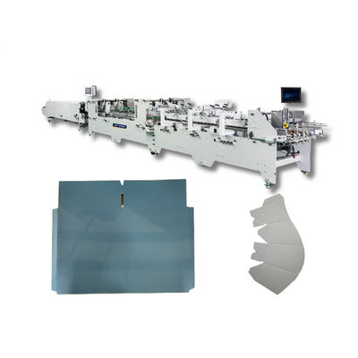 Maximale papierbreedte 2 800 mm Onderkant vouwdoos folder Gluer met flexodruk