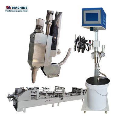 3ACQ3 6 Kanalen 3 Geweren Karton Kleefmachine Mini Map Kleefmachine Geavanceerd
