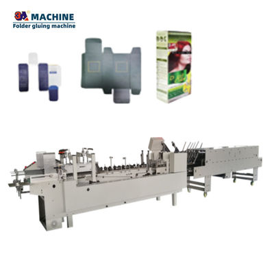 380V CQT-800 golfkast/kartonnen papieren doos Dual-purpose folder Gluer Economisch type