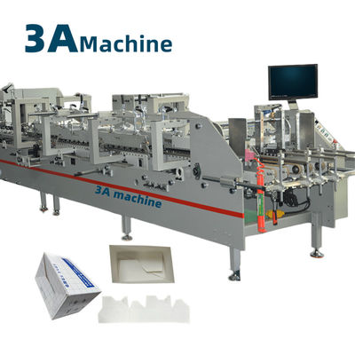 CQT900YG-2 voorgevouwen voorgevouwen onderste slotdoos plakmachine voor verschillende dozen