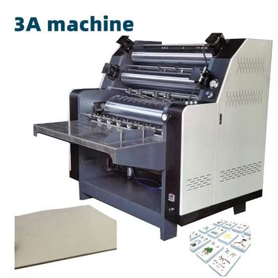 Machine voor het lamineren van gegolfd karton met een spanning van 380 V en een vermogen van een generator van 3 kW