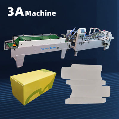 Andere manier van vouwen zijdelingse lijm High Speed Folder Gluer Machine voor glad vouwen