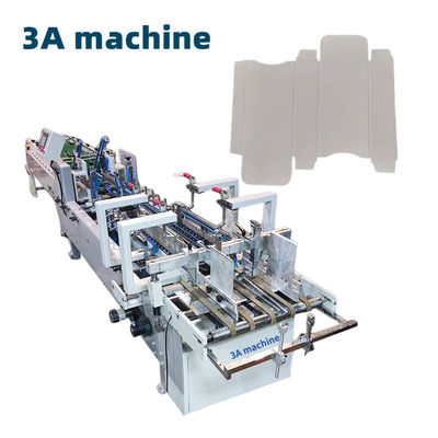 High Speed Folder Gluer Machine voor karton 250g-650g dozen Papiermateriaal