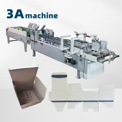 Mini PLC-gestuurde folderglueermachine voor opvouw- en lijmoplossingen voor kleine dozen