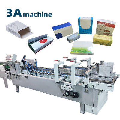 Kartonnen doos vouwmachine met optionele output afdeling en aanvullende offerte