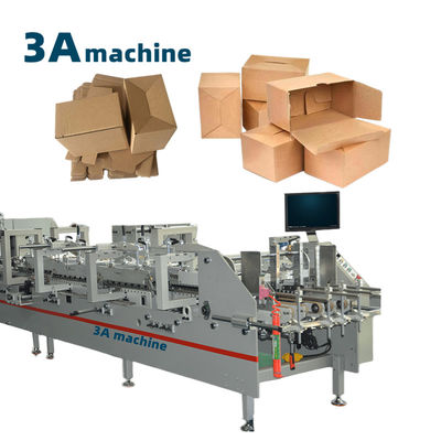 Professionele CQT 900YG-2 voorgevouwen machine voor het lijmen van de onderkant met slot voor de vervaardiging van dozen