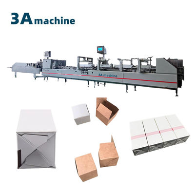 CQT 650JYG Crash Lock Bottom Box Folder-Gluer 650 met pre-folding en Crash-Lock Bot Automatic Folder Gluer Fold Gluer Machine