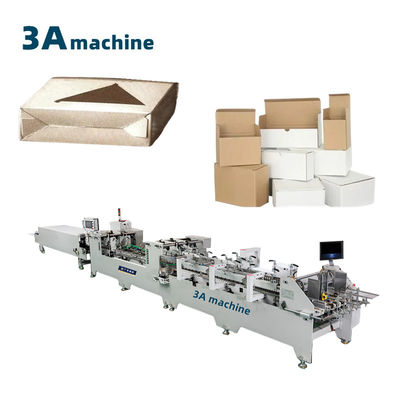 Functie 3 Bottom Lock Dual-Automatic Glueing Machine voor karton en gegolfde dozen
