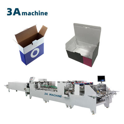 Automatische verzamelmachine met dubbele vergrendeling van de onderkant van de lijmmachine