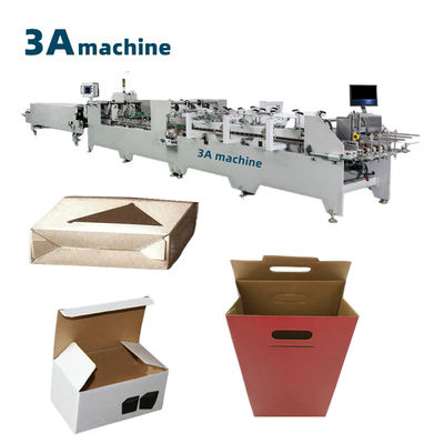 Hookless Gluing PLC Controlled Dual-Lock Bottom Folder Gluer Machine Onderdelen 1300JGKW