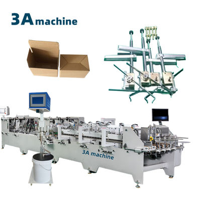 CQT900YG-2 voorgevouwen onder slot semi-automatische doos lijmmachine voor machine-hardware