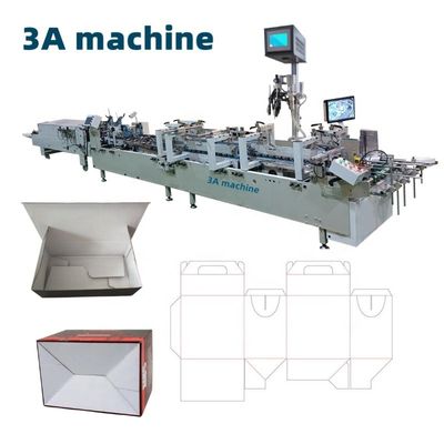Snelheid Automatische foldergluer LSX voor papier kartonpapier 250g-650g/golfpapier E 300m/min