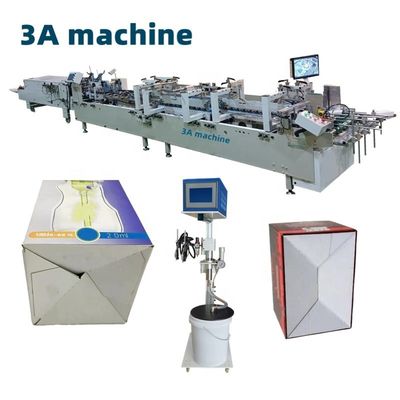 4200 KG CQT-900 Verbeterde automatische ondervergrendeling Gluer voor verbeterde verpakkingen