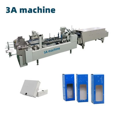 Voorwaarde CQT-800 Karton/Gorrigeerde rechte lijn doos Gluermachine 250 m/min