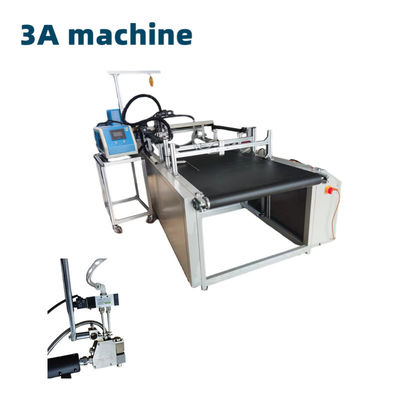 800*600 mm Kleefbereik Grootte Hot Melt Adhesive Spraying Machine voor doos vouwen en kleven