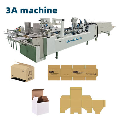 Nettogewicht Ongeveer 1300 kg CQT-800WK-2 golfkarton doos vouwmachine Gluermachine