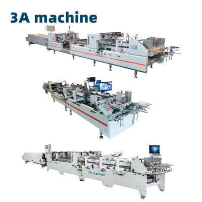 Gluermachine voor papiermateriaal, vouwpapier, kartonnen doosspanning 380V