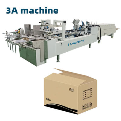 CQT-1300WK-2 kartonnen lijmmachine voor kleine dozen met wateroplosbare koude lijm