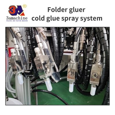 Pneumatisch aangedreven koude lijm spuitpistool voor hoge precisie 3A papier plakmachine