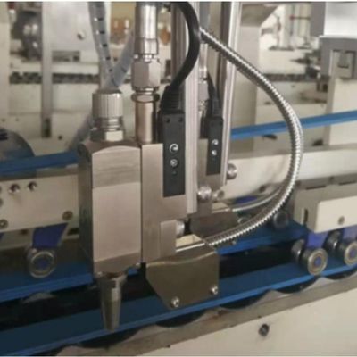 Aanpasbaar snelheidsgevoelige automatische koellijm voor papiervormende machines