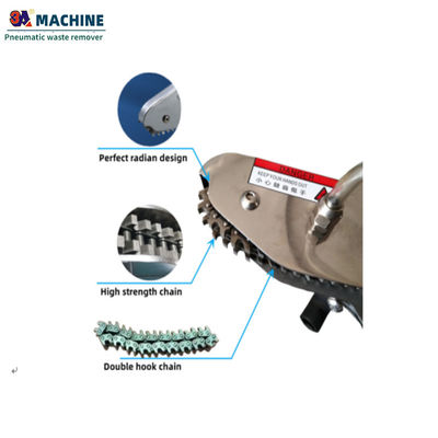 8*12 Grootte NT502 Pneumatische afvalreinigingsmachine voor 220V-spanning