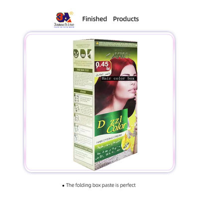 3a Automatische Mini Box Folder Gluer Machine voor Garment Shop Stick Single Side Folding