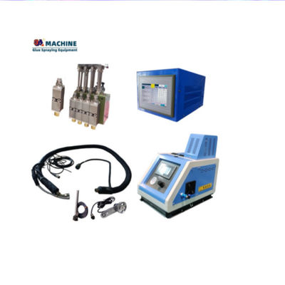 Dual Glue Guns Hot Melt Adhesive Dispensing System voor machines en hardware