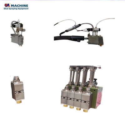 Dual Glue Guns Hot Melt Adhesive Dispensing System voor machines en hardware