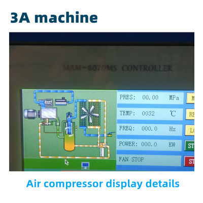 900mm*550mm*1000mm Eenbuis 22KW 10bar CQT-Luchtcompressor Automatisch