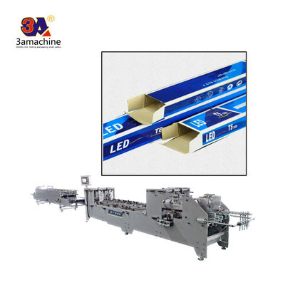Lange lampdoos Automatische vouwlijm met 12*0,9*1,3m Grootte en eenvoudige bediening