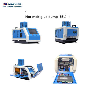 Motor Core Components 3A5L-2 Hot Melt Adhesive Dispensing System met 2 kanonnen en 5L pomp