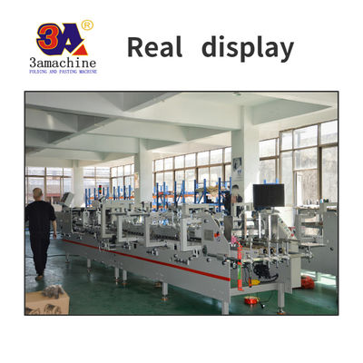 380V Spanning Papier naar papier plakmachine folder Gluer Gordel met 3500 kg Capaciteit