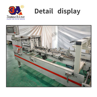 Gluermachine voor folderen met 750 mm maximale uitgebreide doos en 0-250 m/min capaciteit