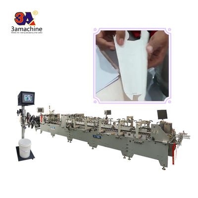 Automatische folderlijmmachine voor karton en gegolfd papier met een capaciteit van 5,5 kg