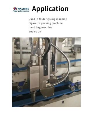 Enveloppen maken machine 3ACQ3 6 kanalen 3 pistolen Hot Melt Folder Gluing Machine