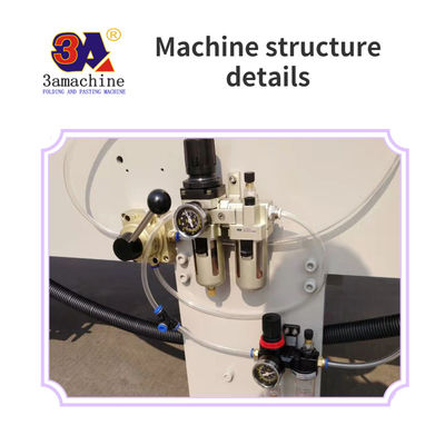 Elektrisch aangedreven Duurzame Automatische vouwdoos Kleefmachine Gewicht 4,3 kg
