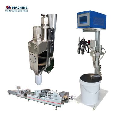 90 kg capaciteit Plakmachine voor kartonnen doos, gegolfde doos en voedseldoos slot bodem