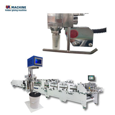 Geavanceerde 3ACQ4 Automatische Gluermachine met 6 kanalen en 4 koude lijmgeweren