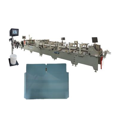 Maximale breedte van het papier 2 1050 mm 3A papier plakmachine 6 Hoek doos folder Gluer machine