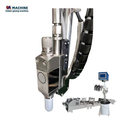 Koud pistool injector 3ACQ4 vouwdozen machine automatische folder lijmmachine 10 * 10 * 10CM