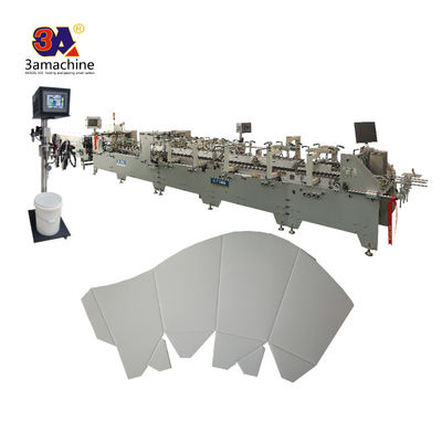 Maximale papierbreedte 1 1300 mm Productie van eenzijdige dozen Kleefmachine