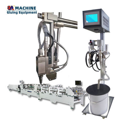 3ACQ-1 6 kanalen 1 Guns Glue Machines voor doosmaken en papiermachines