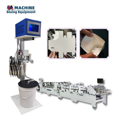 3ACQ-1 6 kanalen 1 Guns Glue Machines voor doosmaken en papiermachines