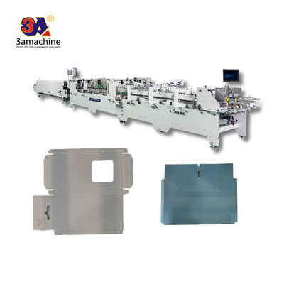 Automatische continue papiervoeding vouwdoos lijm karton folder lijmmachine aankomst