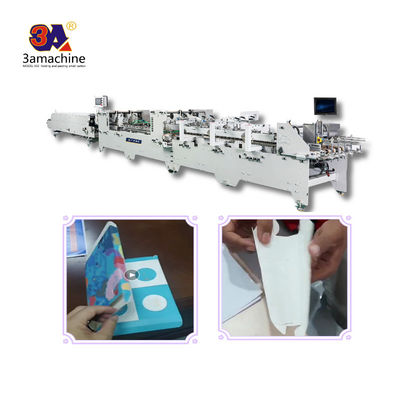 Automatische continue papiervoeding vouwdoos lijm karton folder lijmmachine aankomst
