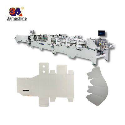 Maximale papierbreedte 2 800 mm Onderkant vouwdoos folder Gluer met flexodruk