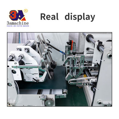Maximale papierbreedte 2 800 mm Onderkant vouwdoos folder Gluer met flexodruk