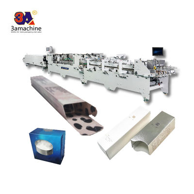 380V Spanning Carton Folder Gluer Machine voor automatische gegolfde karton in 2022 Jaar
