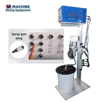 90 kg Gewicht 3ACQ6 Semi-automatische folder Gluer voor 6 kanalen en 6 geweren door 3ACQ6