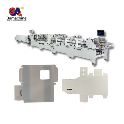 380V Spanning Carton Folder Gluer Machine voor automatische gegolfde karton in 2022 Jaar